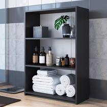 Armário Módulo Organizador Livreiro 2 Prateleiras Multiuso Decoração Sala Quarto Funcionale Preto