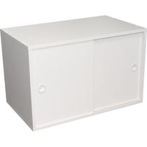 Armário Módulo PT com Porta Correr Branco