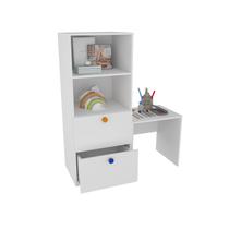 Armário Montessoriano Gaveteiro Com Mesa Rubi 100% Mdf Armário Montessoriano Gaveteiro Com Mesa Rubi 100% Mdf