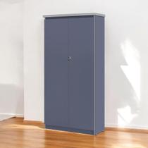 Armário Multiuso 02 Portas Línea Azul