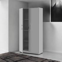 Armário Multiuso 02 Portas Lumiere Cinza