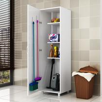 Armário Multiuso 1 Porta 2 Ganchos para Vassouras AR202