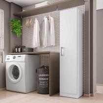 Armário Multiuso 1 Porta 3 Prateleiras Lavanda Kits Paraná