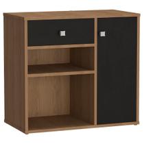 Armario Multiuso 1 Porta E 1 Gaveta B39 Mell Preto Novam Mell Preto Armario Multiuso 1 Porta E 1 Gaveta B39 Mell Preto Novam Mell Preto