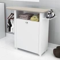 Armário Multiuso 1 Porta Roupa/Tábua de Passar TP3020 Branco Armário Multiuso 1 Porta Roupa/Tábua de Passar TP3020 Branco