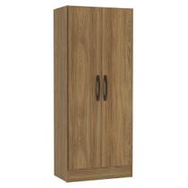 Armario Multiuso 2 Portas 137x57 Cm N409 Kappesberg Nogueira
