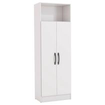 Armario Multiuso 2 Portas 167x57 Cm N408 Kappesberg Branco Armario Multiuso 2 Portas 167x57 Cm N408 Kappesberg Branco
