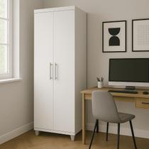 Armário Multiuso 2 Portas 189cm Cozinha Lavanderia Quarto Fácil Montagem Envio Imediato