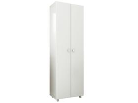 Armário Multiuso 2 Portas 4 Prateleiras com Rodízios Am3101 60cm Armário Multiuso 2 Portas 4 Prateleiras com Rodízios Am3101 60cm