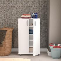 Armário Multiuso 2 Portas 4 Prateleiras Limeira