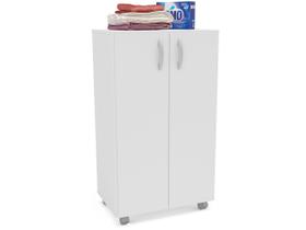 Armário Multiuso 2 Portas 4 Prateleiras Limeira Armário Multiuso 2 Portas 4 Prateleiras Limeira