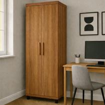 Armário Multiuso 2 portas, 5 nichos, Tamanho Ideal para Escritório, Lavanderia, Cozinha ou Quarto, Envio Imediato