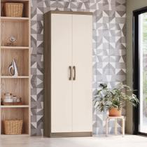 Armário Multiuso 2 Portas 6 Prateleiras Happy Espresso Móveis