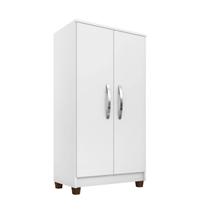 Armário Multiuso 2 Portas Bistrol - Branco - ÉdeCasaMóveis