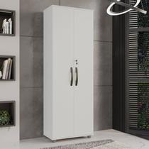 Armário Multiuso 2 Portas Caique Branco Armário Multiuso 2 Portas Caique Branco