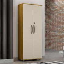 Armário Multiuso 2 Portas com Chave Caio - Chf Moveis Armário Multiuso 2 Portas com Chave Caio - Chf Moveis