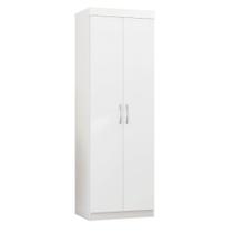 Armário Multiuso 2 Portas De 4 Prateleiras MDP Para Quarto Cozinha Banheiro Sapateira Araplac Branco Armário Multiuso 2 Portas De 4 Prateleiras MDP Para Quarto Cozinha Banheiro Sapateira Araplac Branco