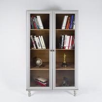 Armário Multiuso 2 Portas de vidro Ditália E-957 Cozy Armário Multiuso 2 Portas de vidro Ditália E-957 Cozy