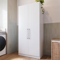 Armário Multiuso 2 Portas Lavanderia Cozinha Grande Rimo - Jequitibá Armário Multiuso 2 Portas Lavanderia Cozinha Grande Rimo - Jequitibá