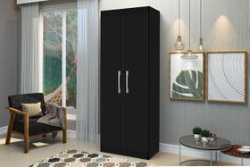 Armário Multiuso 2 Portas Lumina Preto
