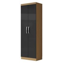 Armário Multiuso 2 Portas New 2000192 Atacama Grafite - Aramóveis