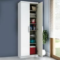 Armário Multiuso 2 Portas River Branco - Pnr Móveis Armário Multiuso 2 Portas River Branco - Pnr Móveis