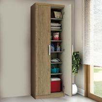 Armário Multiuso 2 Portas River Rústico - Pnr Móveis