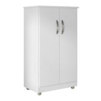 Armario Multiuso 2 Portas Rosana Branco REAJL Moveis