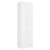 Armário Multiuso 2 Portas Space Branco Acetinado - Thb Armário Multiuso 2 Portas Space Branco Acetinado - Thb