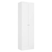 Armário Multiuso 2 Portas Space Branco Acetinado - THB