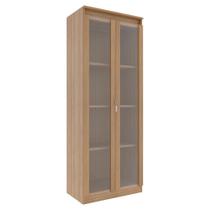 Armario Multiuso 2 Portas Vidro 160X60 cm AM3111 Tecno Mobili