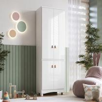 Armário Multiuso 4 Portas 61,7cm 100% MDF Pupilo Espresso Móveis Armário Multiuso 4 Portas 61,7cm 100% MDF Pupilo Espresso Móveis