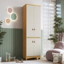 Armário Multiuso 4 Portas 61,7cm 100% MDF Pupilo Espresso Móveis Armário Multiuso 4 Portas 61,7cm 100% MDF Pupilo Espresso Móveis