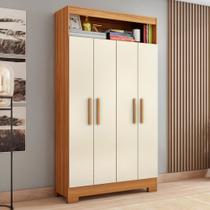 Armário Multiuso 4 Portas com Pés NT 4040 Notável Móveis Armário Multiuso 4 Portas com Pés NT 4040 Notável Móveis
