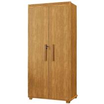 Armário Multiuso 5 Prateleiras 2 Pts c/ Chave 100% MDF Apollo Cinamomo