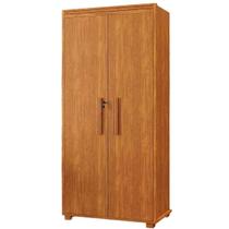 Armário Multiuso 5 Prateleiras 2 Pts c/ Chave 100% MDF Apollo Nature