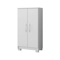 Armário Multiuso 605 com 2 Portas Pés em Plástico Armário Multiuso 605 com 2 Portas Pés em Plástico