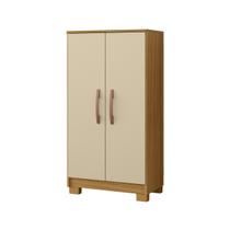 Armário Multiuso 605 com 2 Portas Pés em Plástico Armário Multiuso 605 com 2 Portas Pés em Plástico