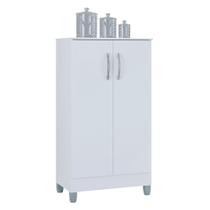 Armário Multiuso 60cm 2 Portas Tami P11 Branco - Mpozenato