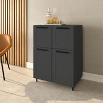 Armário Multiuso 70 cm 4 Portas Bertolini