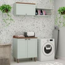 Armário Multiuso Acquaflex 3 Peças Elegance Mint - Genialflex Armário Multiuso Acquaflex 3 Peças Elegance Mint - Genialflex