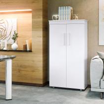 Armário Multiuso Advantage 2 PT Branco 142 cm