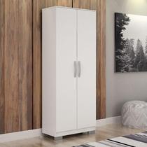 Armário Multiuso Ambiente Natal Branco - Valdemóveis Armário Multiuso Ambiente Natal Branco - Valdemóveis