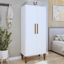 Armário Multiuso Araucaria 2 Portas 3 Prateleiras Nature - Kaiki Móveis