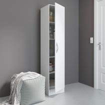 Armário Multiuso com 1 Porta 182cm MDP 0802 Menu Móveis Branco