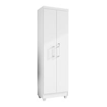 Armário Multiuso com Chave 2 portas Isabela Cor Branco - Rud Rack