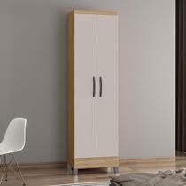 Armário Multiuso com Pés 2 Portas Slim Poquema