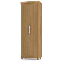 Armário Multiuso Cozinha Lavanderia 2 Portas Aline V02 Nature/Brisa - Mpozenato