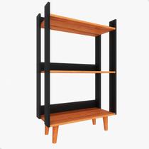 Armário Multiuso Cozinha Lavanderia Com 3 Prateleiras Organizadoras MOD 0704