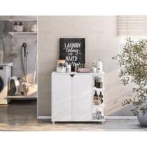 Armário Multiuso Diadema 2 PT Branco